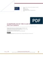 O Significado de Ser Mãe Ou Pai de Um Filho Com Autismo, 2018