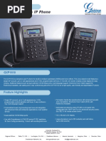 gxp1610 Brochure English