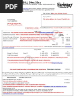 Council Tax Sample Billl