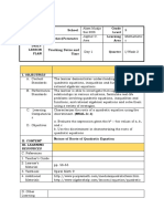 School Grade Level Teacher/Presenter Learning Area Teaching Dates and Time Quarter I/Week 2