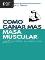 Como Ganar Masa Muscular