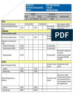 Tarifario PLD Sin Garantia 100822