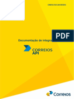 Manual para Integracao Correios API