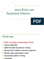 CS583 Association Sequential Patterns