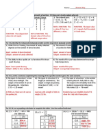 PC Solutions Unit 2 - Functions and Limits