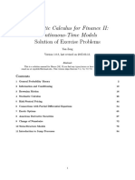 Stochastic Calculus For Finance II Conti