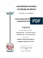 Universidad de Mexico - Caracterización Integrada de Yacimientos Petroleros