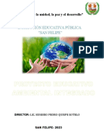 2023 Proyecto Educativo Ambiental Integrado