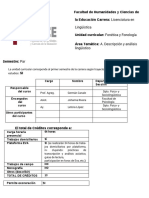 Fonetica y Fonologia