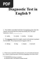 Diagnostic 9