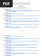 Master Calendar of Donald Trump Criminal and Civil Cases and Political Schedule