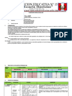 Planificación Curricular Anual de 3°