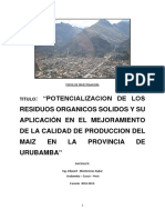 Estructura Del Proyecto de Tesis