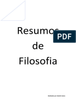 Resumos de Filosofia Gama