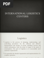 International Logistic Centers