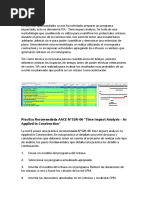 Practica Recomendada AACE N°52R-06 "Time Impact Analysis - As Applied in Construction"