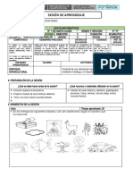 Sesion de Aprendizaje Ecosistemas