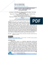 Antimicrobial Activity Test of Medicinal Plant Extract Using Antimicrobial Disc and Filter Paper