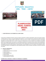 Planificacion Anual 4° 2023.......