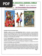 IV Periodo Guia 1 Las Comunidades Indigenas y Afro