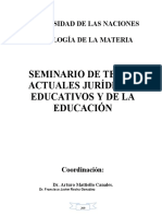 Seminario de Temas Actuales Jurídicos