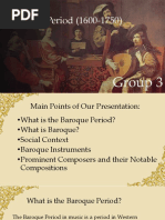 Baroque Report