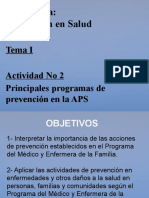 Programas Prev APS