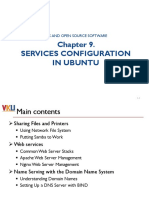 C9. Services Configuration in Ubuntu