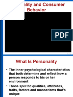 Chapter 3-Personality and Consumer Behavior