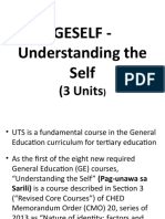 Module 1 GESELF Understanding The Self