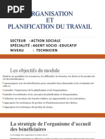 Planification Et Organisation Du Travail Cours