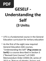 Module 1 GESELF Understanding The Self