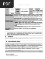 Sílabo de Topografía General