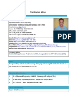 Curriculum Vitae-Dr. Srinivasa C.V.