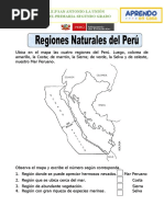 Las Regiones Del Peru - Ficha