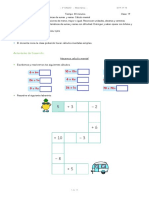 Matemática para 2º Grado 1º Parte