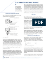 Introduction To Piezoelectric Force Sensors