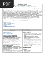 Math G8U2 Linear Relationships and Functions UbD 22-23