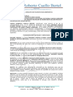 ACCION DE TUTELA CONTRA PROVIDENCIA JUDICIAL CONTRA J.P.M de PUEBLO NUEVO