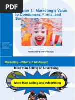 Chapter 1 Marketing S Value To Consumers Firms and Society