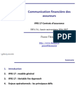 Communication Financière Des Assureurs - ISFA - IFRS17