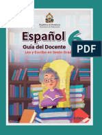 Guía Del Docente Lectores A Líderes Sexto Grado (Guía Completa)