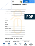 Formulario de Inscripción