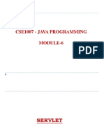 1.JAVA MODULE6 Servlet