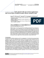 Health of Shallot Bulbs Planted With Mycorrhizal Applications and Several Types of Mulch in Moler Disease Conducive Land