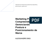 Marketing Político Compreendendo e Gerenciando Postura e Posicionamento de Marca Autor Alessandro Bigi