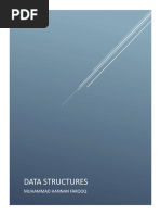 Data Structures: Muhammad Hannan Farooq