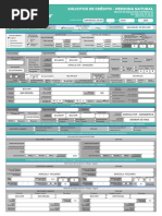 For - GTN Solicitud de Credito For GTN - Persona Natural