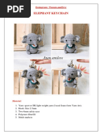 Elephant Keychain 2