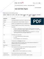 Modbus Table Format and Data Types - PowerTag Link User Guide